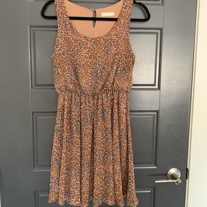 Small cheetah pattern dress